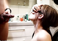 Golden shower compilation pissing in throat on face hair bazookas August 2023