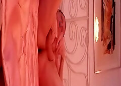 fooling on on my bed naked and then wanking