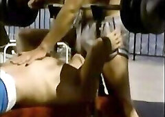 GYM TIME BLOWJOB