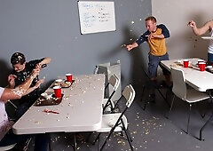 Shower fuck with pretty boys Bobby Clark and Tyler Sweet