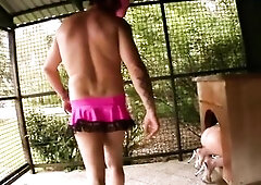 Clarissa EURO Anal David Perry, Scott outdoor, costumes, nylons, gulp doxy Teaser#two