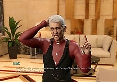 College adventure with big boobed mommy character in arctic setting