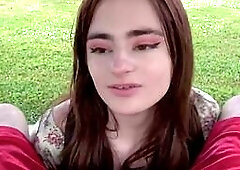 Risky fuck in the public park with a hot stranger