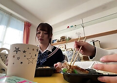 Japanese Student Explores Sensual Panties Fantasy With Desire
