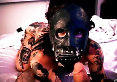 Glamorous inked hottie Joanna Angel knows how to suck a dick