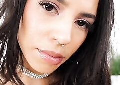 Jazmin Ebony’s High-Energy Fellatio and Geyser Squirt Finish