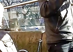 Young twink ass fucked in 3way