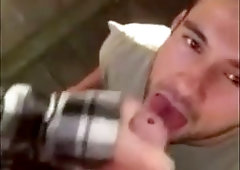 Cute cock sucker and cum eater 2