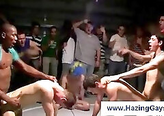 College wrestling turns into gay porn