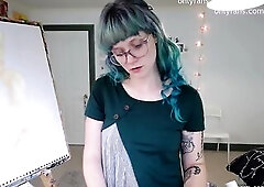 painting MollySnacks!