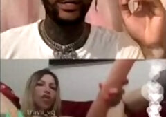 POSSESSED LATINA SOAKS HERSELF ON INSTAGRAM LIVE FOR RAPPER GOLD GAD
