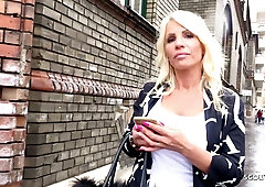 GERMAN SCOUT - AROUSING mommy TIFFANY RAW / CHOKE BAREBACK SCREW / PUBLIC PICKUP CASTING - Tiffany rousso