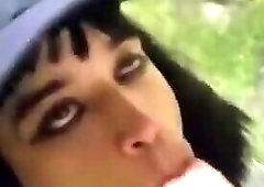 Part 3 Sissy trap crossdresser sucking deep in throat