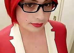 CD Latex Nurse Corset