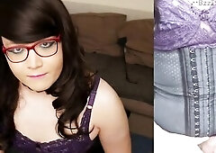 Cum out of jerking off, Dressed Rubbing JOI