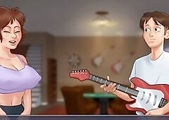 Truth or dare party, sex amateur, summertime saga