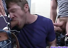 Colby Jansen and Colby Keller at an orgy
