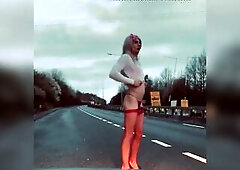 sissy shows giant weenie