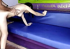 Slender youthful Lalin girl gets a hard dose of knob