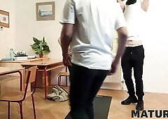 MATURE4K. Redhead mother I'd like to fuck principal is banging her student