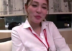 Asian japanese amateur has deep throat