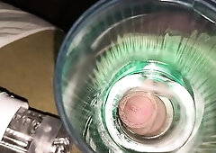 POV: Alone in couch enjoying my automatic suction & rotation machine
