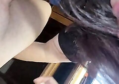 Unfathomable throating fresh dick