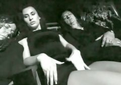 Magnificent European hot ladies in classic wicked porn video