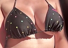 European Stepmom Artemisia Love Sexy natural large bazookas solo slow mon