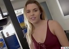 Aubrey Sinclair smashed by her stepdad