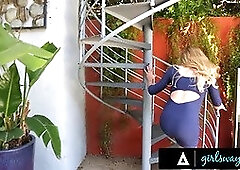 Reena Sky & Teen Tiffany Watson caught by nosy Religious Neighbor in a hot MILF threesome