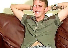 Blonde twink, twink solo cum, gay jerking