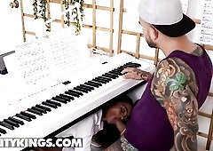 REALITY KINGS - Breasty Barbie Rous Teaches Greater amount Than Music In This Nasty Piano Lesson Hookup