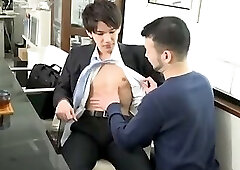 Japanese straight gets fuck