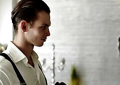 Golden-haired Secretary Freeze Screwed - Tiffany Tatum Creampie Cum in Throat Time Stop Sex