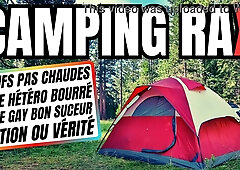 Truth or dare inbetween men at the campsite! Fuckfest oral pleasure inhale-job