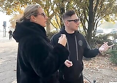 German mother I'd like to fuck with Huge Titties Helps Dumb Lost American