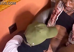 Ebony military officers free-for-all hook-up vid