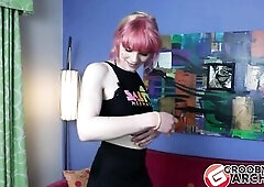 When that babe 1st showed up to shoot a scene, this babe was literally bouncing up and down with passion. Sierra is enjoyable and pleasure and laughs 