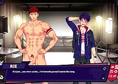 SYNCLAIR LXIX: The ultimate jock stud in HD - Jock Studio with a big dick!