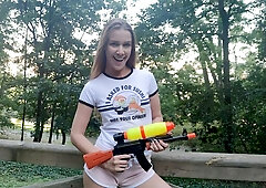 Alexis Gets Some Tasty Man Sauce For Her Sushi