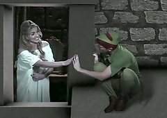 Peter Pen sex parody featuring sexy porn model Keira Nicole