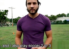 Bareback riding latino bear gets facialized