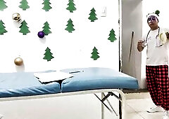 Nasty Patient Rides Medical Student During Holiday Checkup