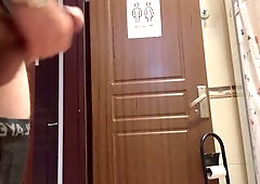 I Just Jerked A Stud Off In The Restaurant Restroom Whilst My Spouse Waited At The Table