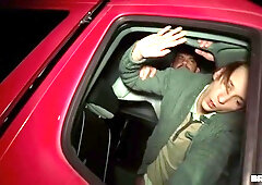 Fubfetisch Im Auto