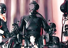 Gasmask, homosexual, bounded