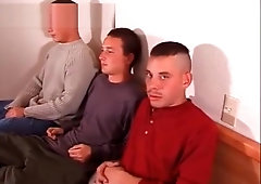 Three Amateur Dudes Strips For The Camera