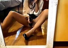 shemale tranny anal bareback cumshot