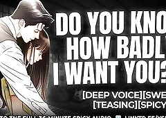 UNFATHOMABLE VOICE ROLE PLAY - Boyfriend Tastes Your Cunt For Dinner - YSF Audio